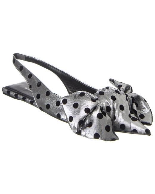 Balenciaga Polka Dot Slingback 569390 W1sg0 8163 Flats
