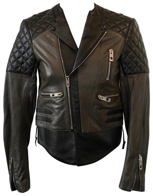 Balenciaga Quilted Shoulder Biker Jacket0 XS