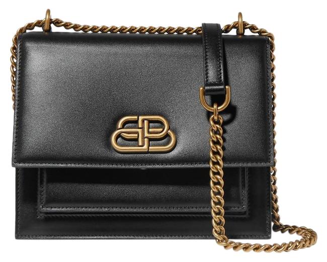 Balenciaga Sharp S Leather Shoulder Bag