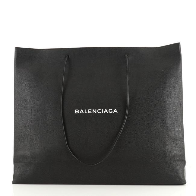 Balenciaga Shopping East West Leather Tote