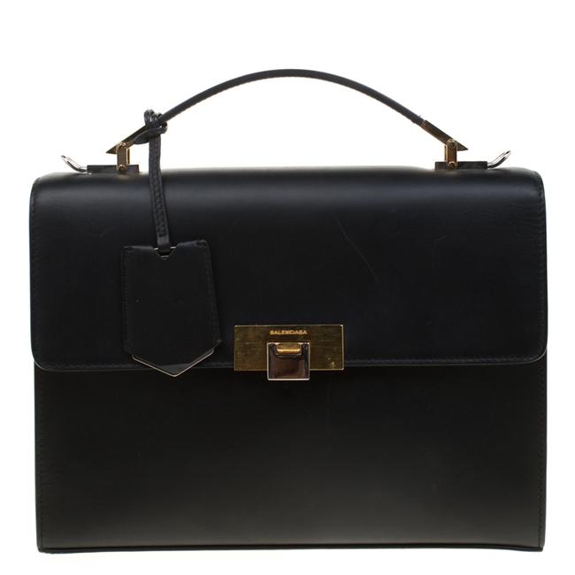 Balenciaga Shoulder Bag Leather Le Dix Wristlet