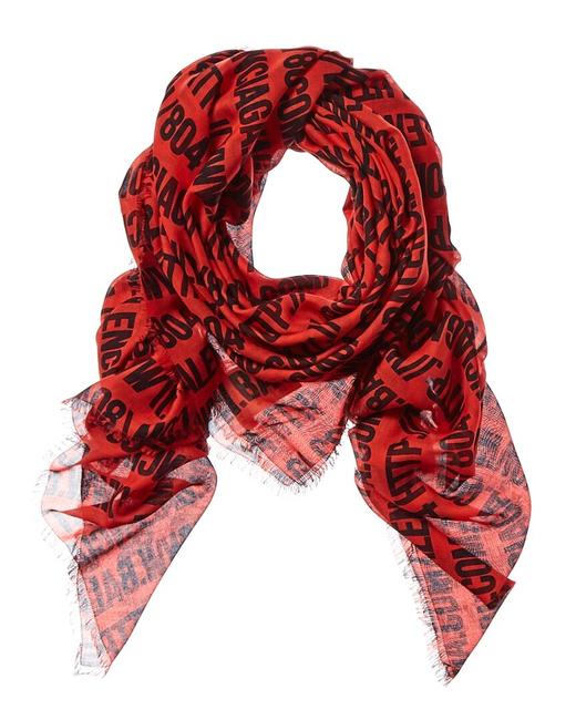 Balenciaga Silk blend 465303 394b3 6560 ScarfWrap