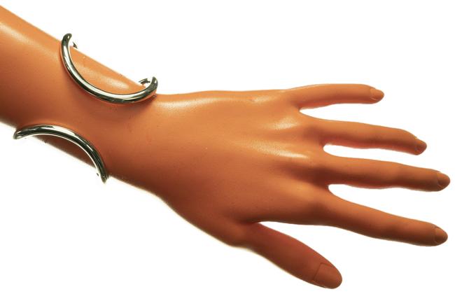 Balenciaga Silver Cuff Bracelet