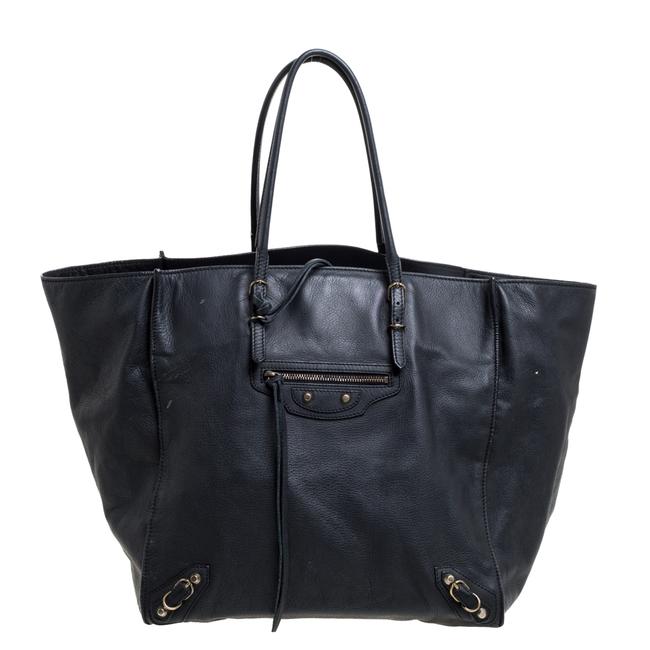 Balenciaga Soft Leather Papier Tote