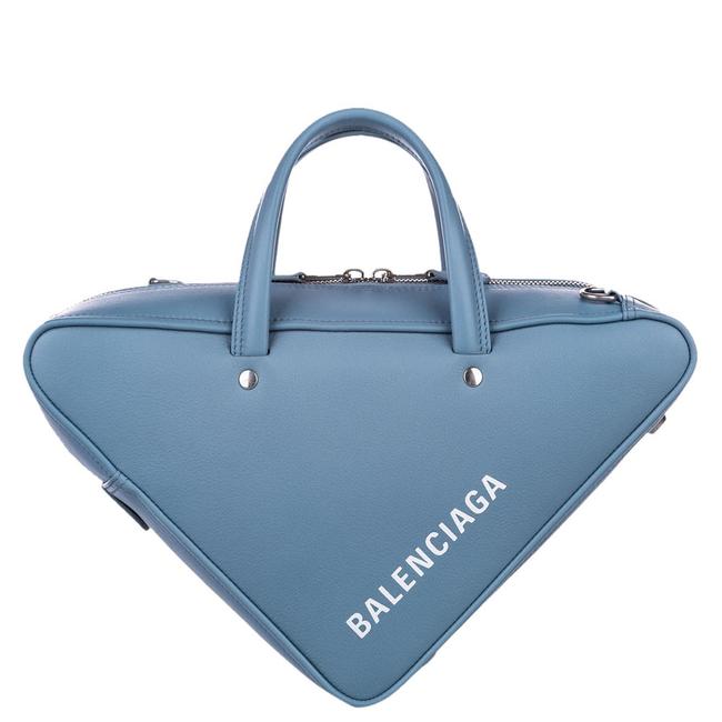 Balenciaga Top Handle Bag Leather Triangle S Satchel