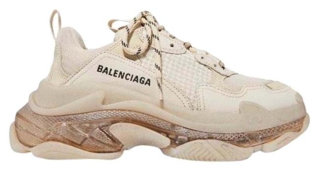 Balenciaga Triple S Trainers Clear Sole Dad Sneakers