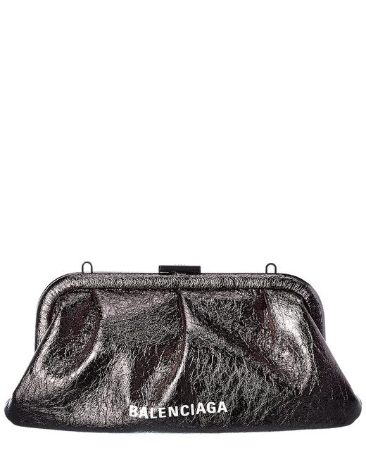 Balenciaga XS Cloud Leather 618895 1ty1w Clutch