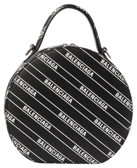 Balenciaga XS Vanity Printed Leather Tote