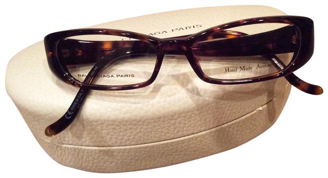 Balenciaga Amber and Olive Eyeglasses 0023 086 140