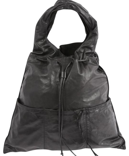 Balenciaga Bag Handbag Purse Black Leather Tote