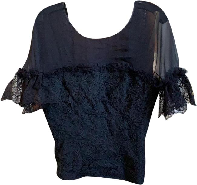 Balenciaga Black 200493tp603 Blouse8 M