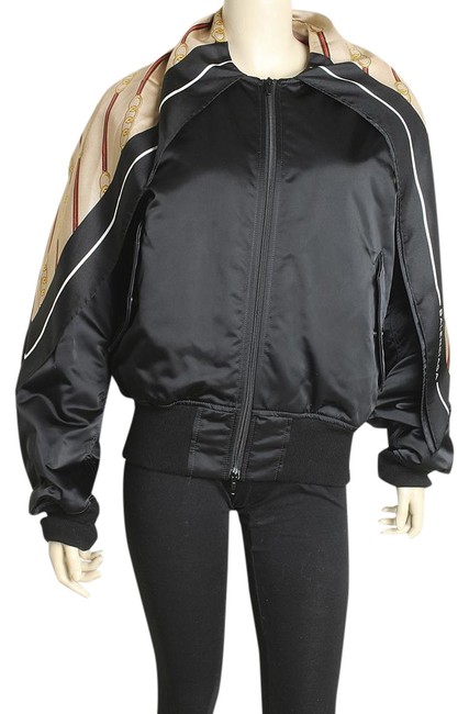 Balenciaga Black 494208 Bomber 184029 Jacket28 Plus 3x