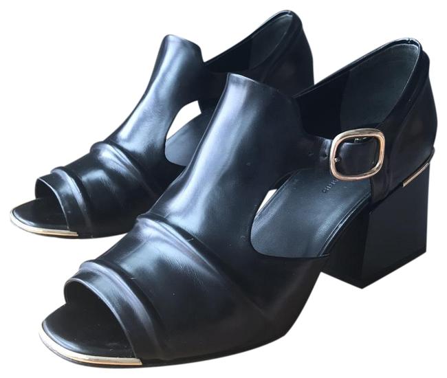 Balenciaga Black Cube Sandals