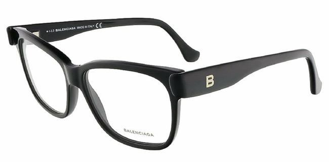 Balenciaga Black Eyeglasses Ba 5003 001 53mm Rx Eyeglasses