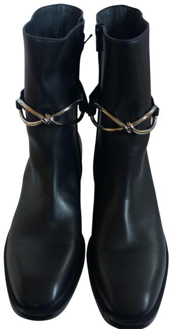 Balenciaga Black Hook BootsBooties