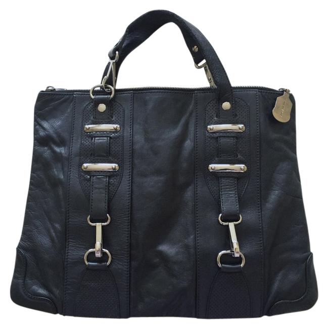 Balenciaga Black Lambskin Tote