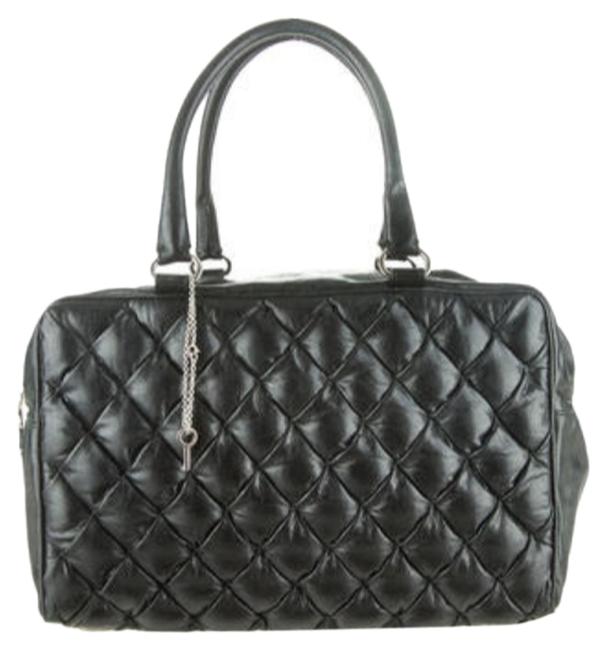 Balenciaga Black Leather Satchel