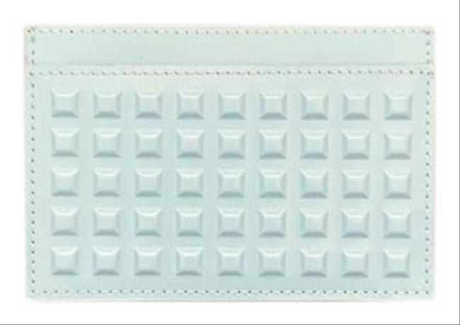 Balenciaga Blue Studded Card Case Wallet