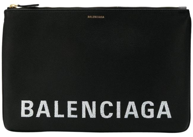 Balenciaga Classic Logo Slim Clutch