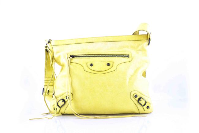 Balenciaga Classic Yellow Satchel