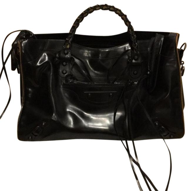 Balenciaga Glossy Limited Edition Satchel