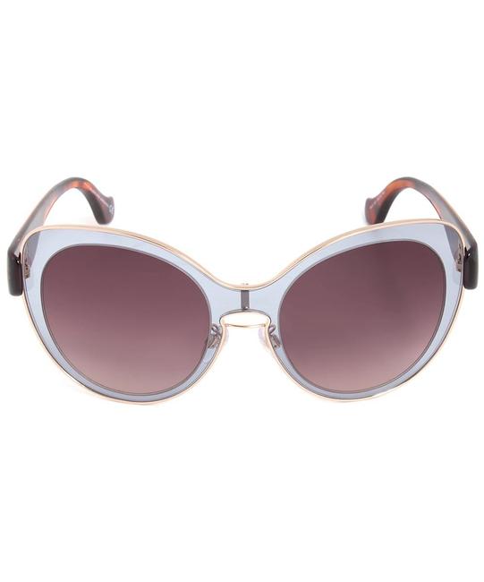 Balenciaga Gray Womens Havana Round Ba0002 Sunglasses