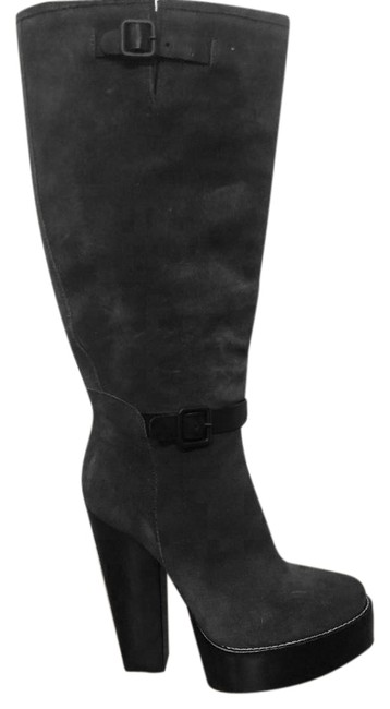 Balenciaga Green Brown Suede BootsBooties