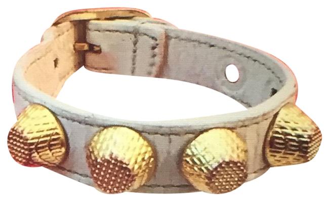 Balenciaga Iconic Studs Leather Bracelet