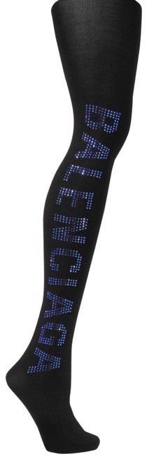 Balenciaga Logo Crystal Small Hosiery