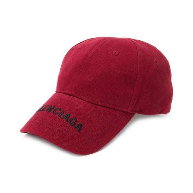 Balenciaga Logo Embroidered Cap Hat