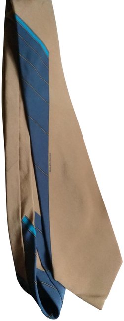 Balenciaga Multiple Paris Print Silk Tie ScarfWrap