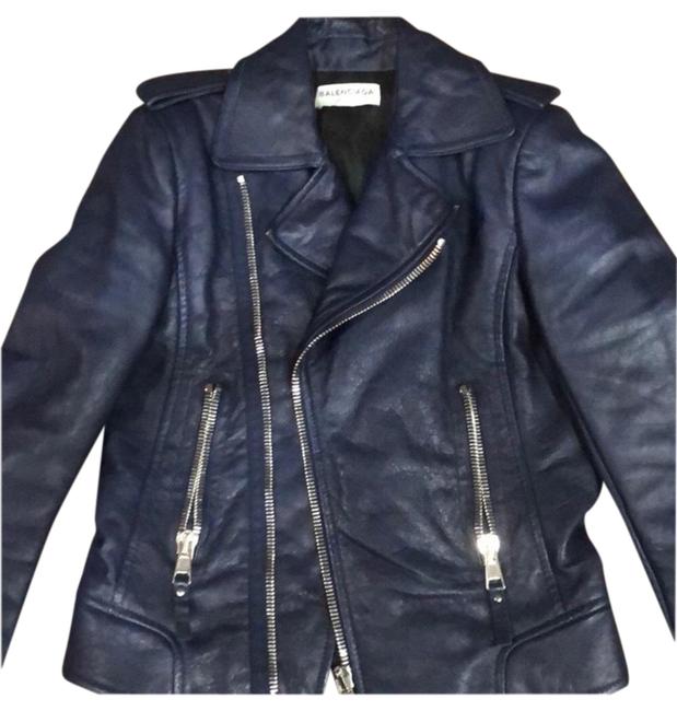 Balenciaga Navy Jacket2 XS