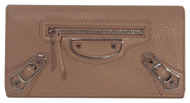 Balenciaga Nude Leather Wallet