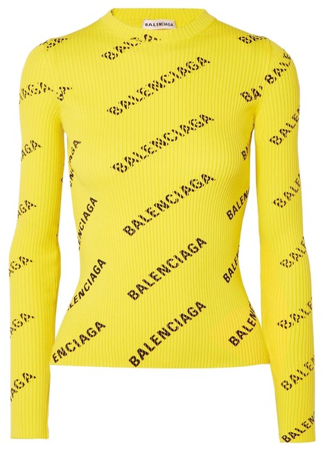 Balenciaga Printed Ribbed knit Tank TopCami8 M