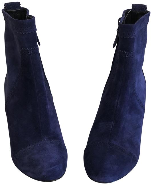 Balenciaga Purple Suede BootsBooties