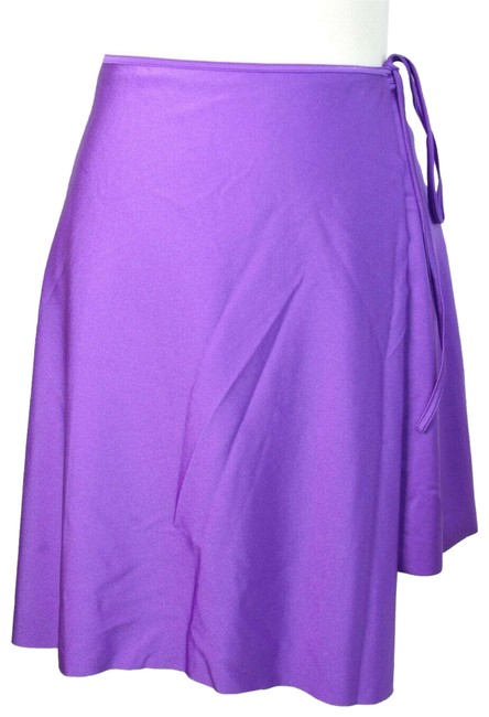 Balenciaga Purple Womens Spandex Wrap 38 470936 5100 Skirt2 XS, 26