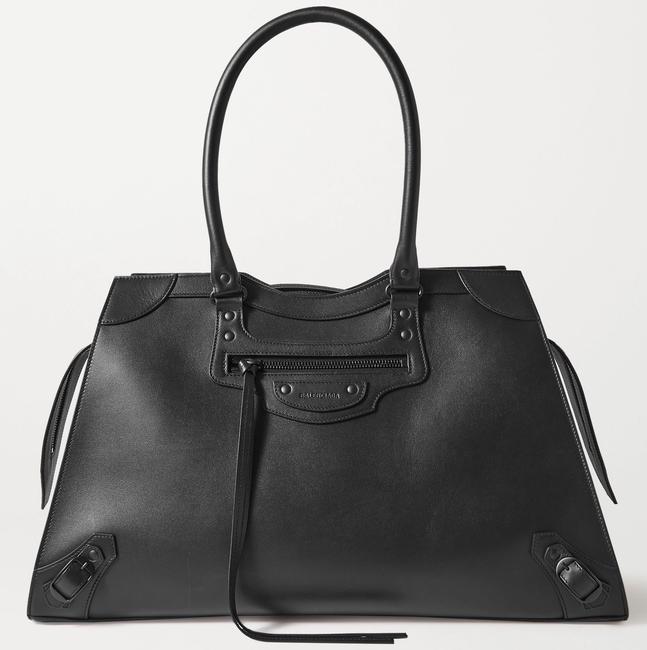 Balenciaga XL Classic City Large Tote Neo Black Leather Shoulder Bag