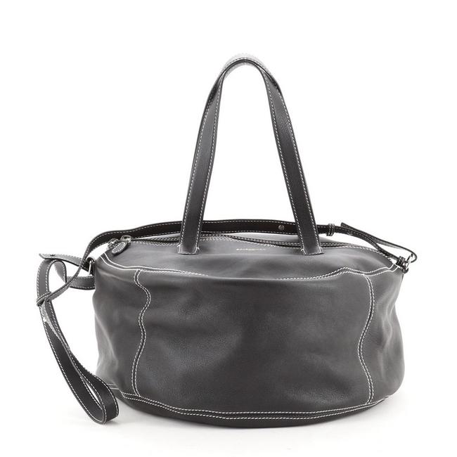 Balenciaga Air Medium Black Leather Hobo Bag