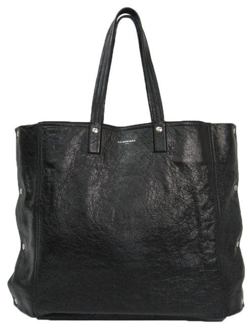 Balenciaga Bag 452236 Black Leather Tote