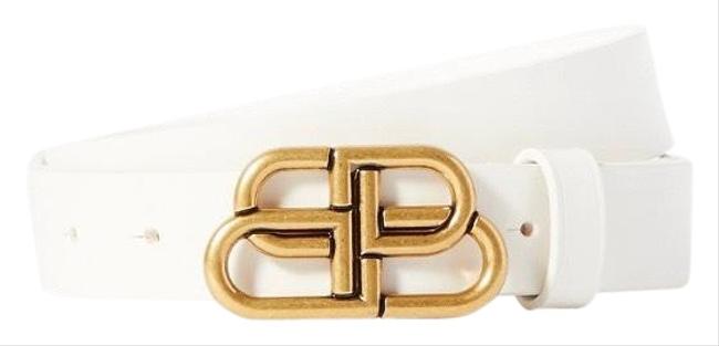 Balenciaga Bb Logo Leather80 Belt