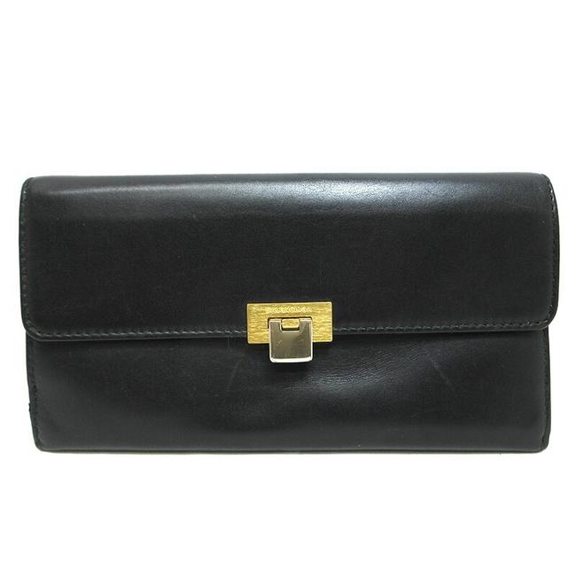 Balenciaga Black Bi fold Leather 203437 Wallet