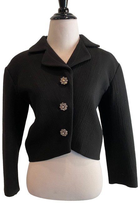 Balenciaga Black Cocktail Style Blazer6 S