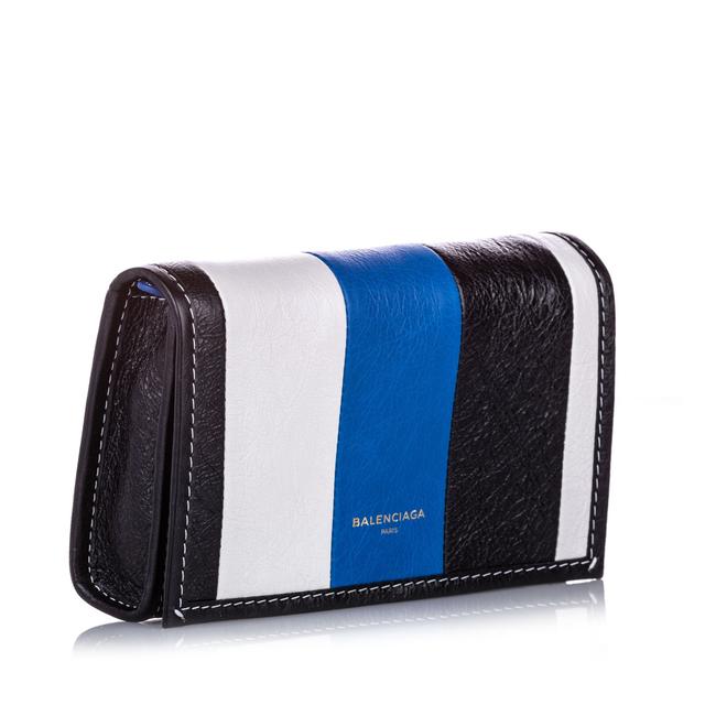 Balenciaga Black Leather Cross Body Bag