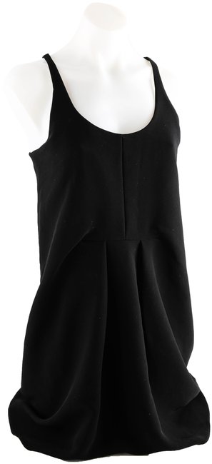 Balenciaga Black Mini Short Casual DressOS one