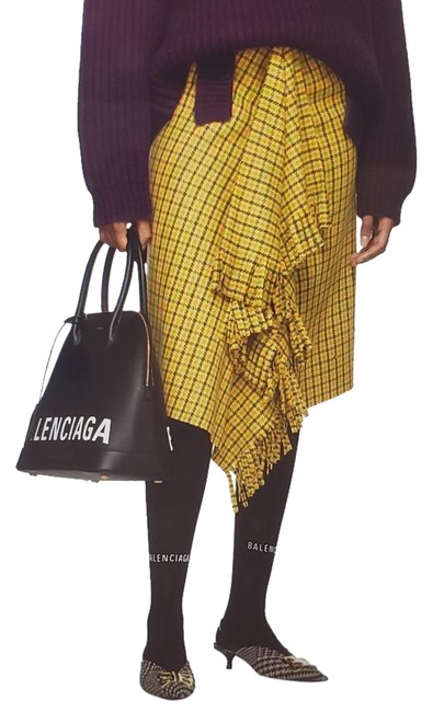 Balenciaga Black Monogram Printed Tights S Hat