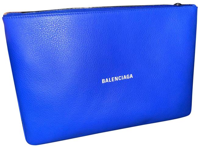 Balenciaga Blue Clutch