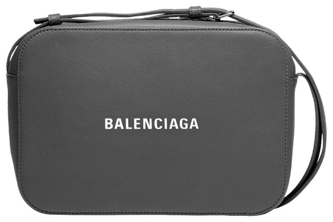 Balenciaga Camera Everyday Small Grey Cross Body Bag