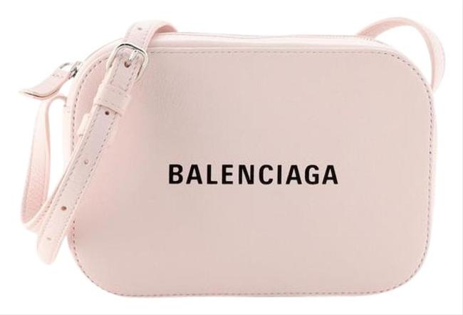 Balenciaga Camera XS Everyday Pink Leather Cross Body Bag