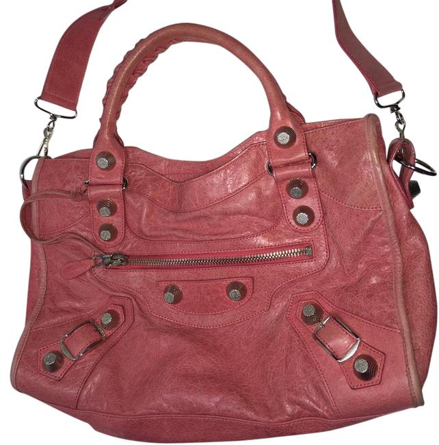 Balenciaga City Pink Shoulder Bag