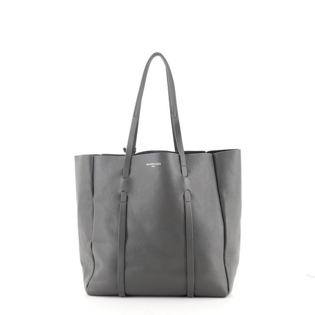 Balenciaga Everyday Small Gray Leather Tote